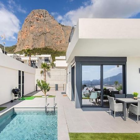 Casa Con Piscina Privada Polop Villa Exteriör bild