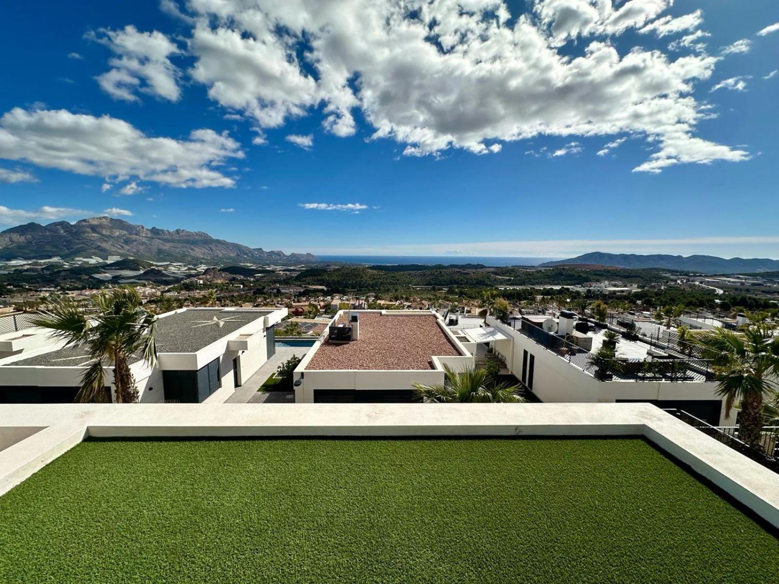 Casa Con Piscina Privada Polop Villa Exteriör bild