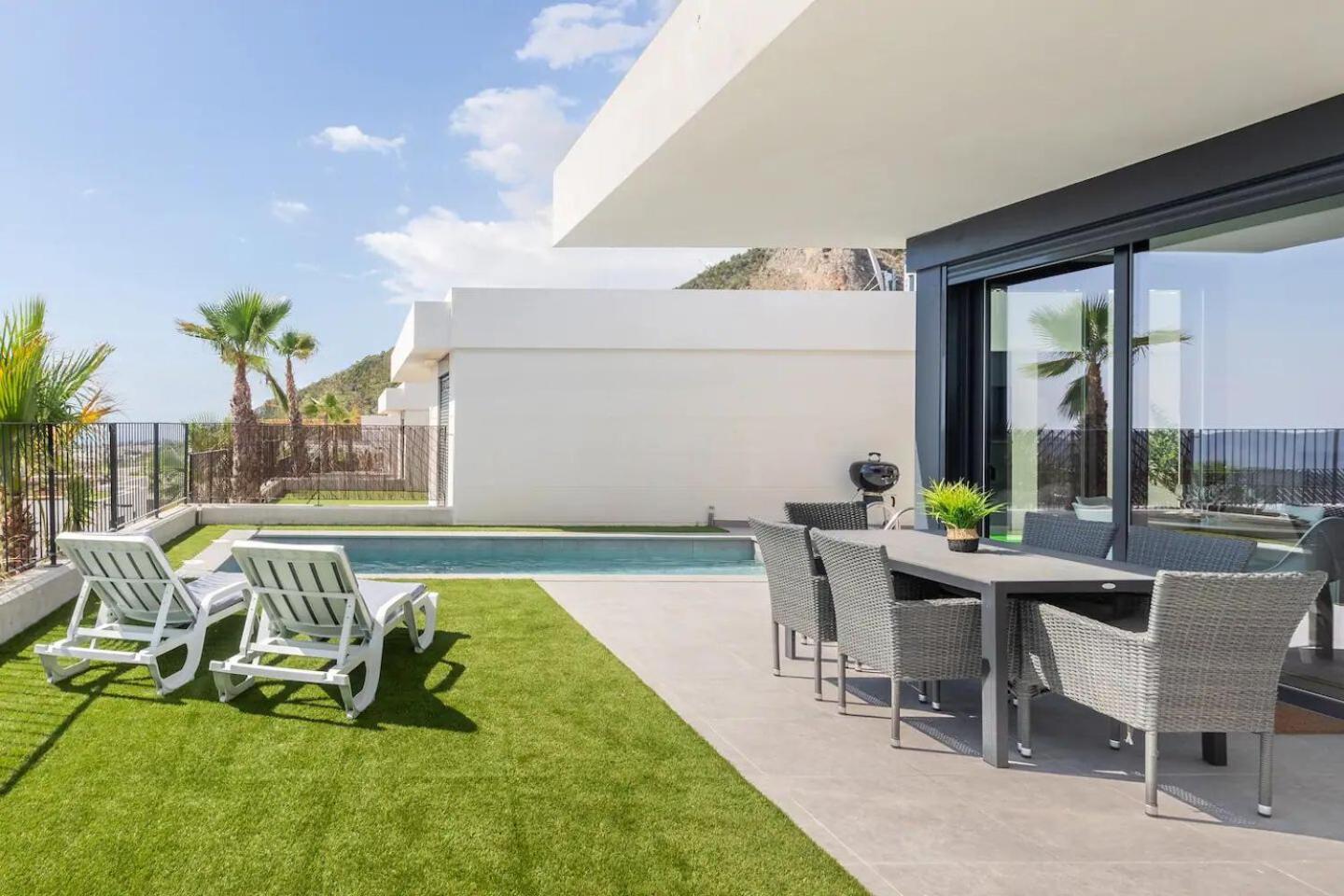 Casa Con Piscina Privada Polop Villa Exteriör bild