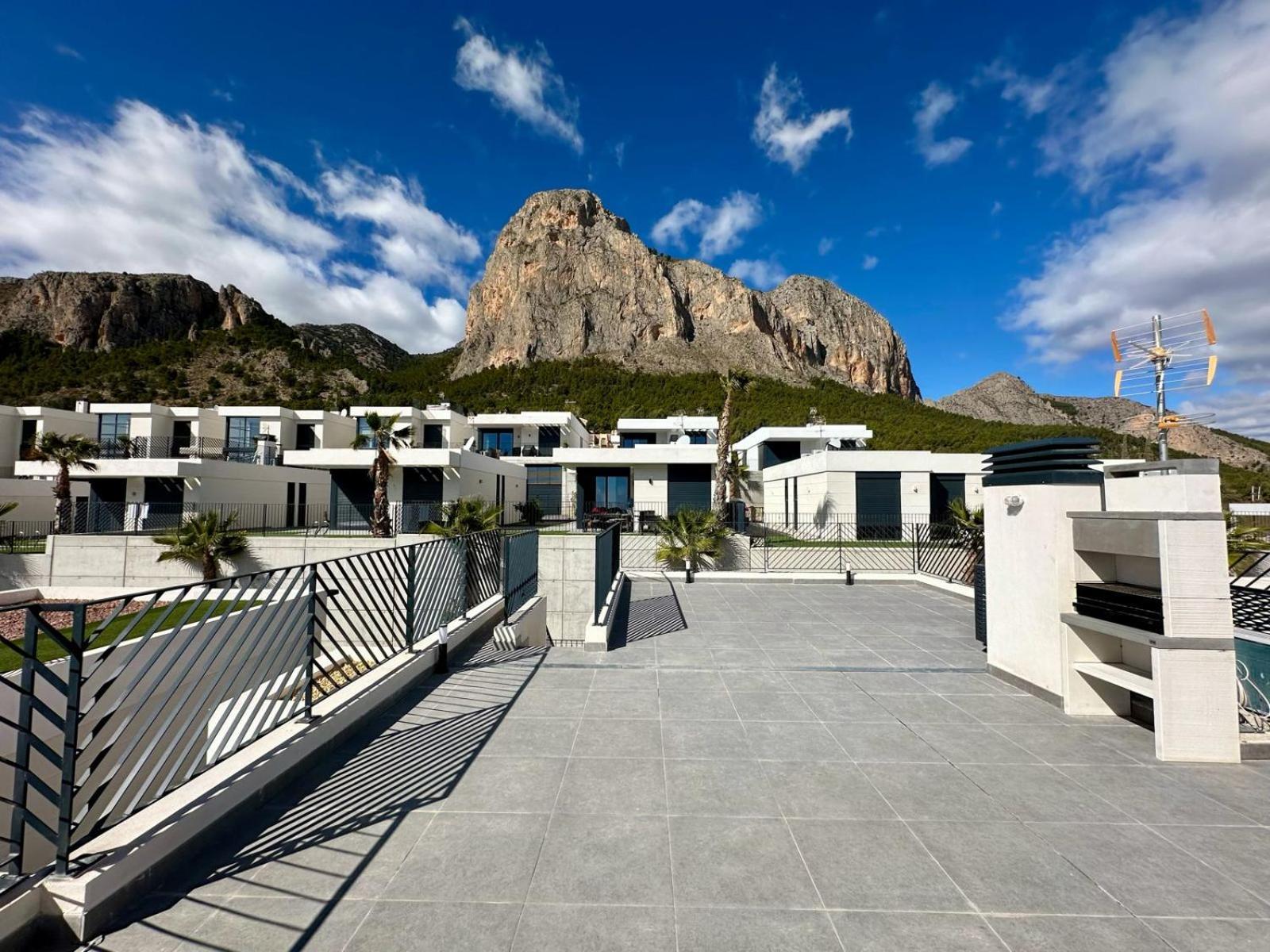 Casa Con Piscina Privada Polop Villa Exteriör bild
