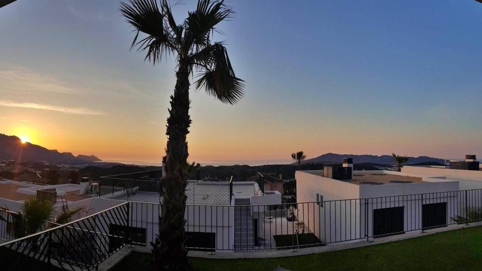 Casa Con Piscina Privada Polop Villa Exteriör bild